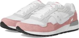 Saucony Unisex Shadow 5000 Sneaker, White/Salmon, 12 US Men
