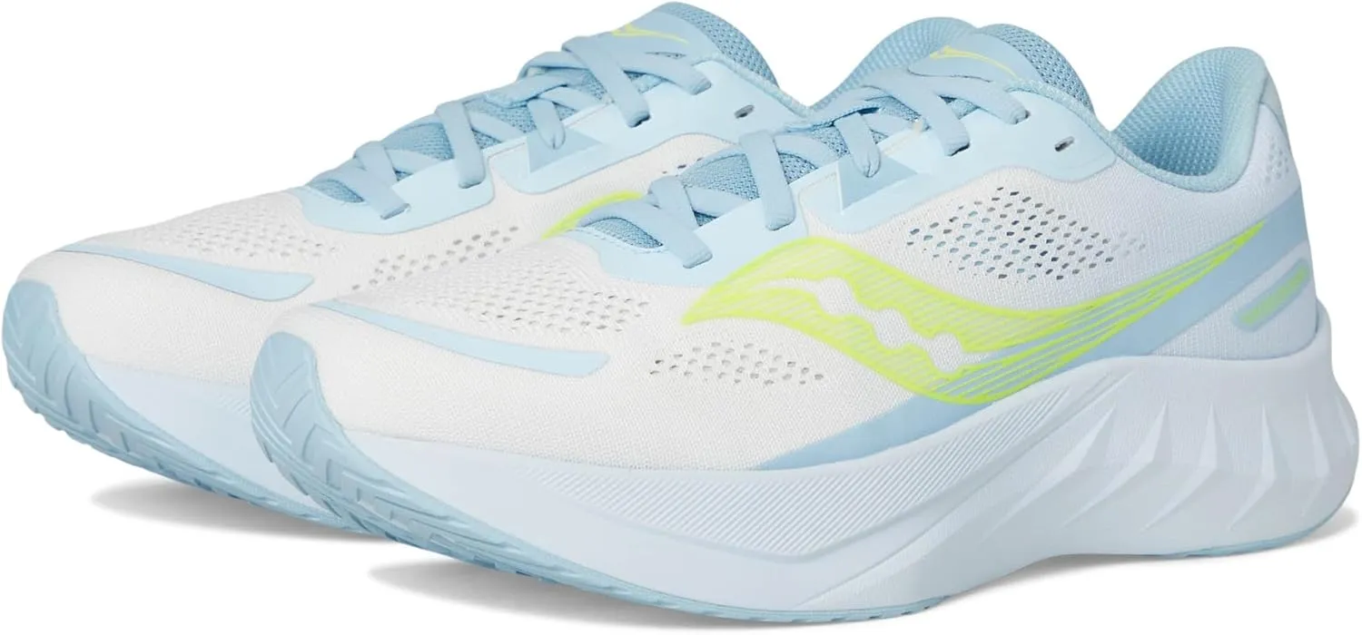 Saucony Women's Tide 2 Sneaker, White/ICE MELT, 9