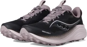 Saucony Women's Xodus Ultra 3 Sneaker, Black/Quail, 8