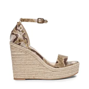Shanon Sandal BEIGE SNAKE