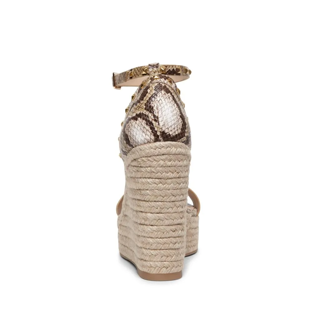 Shanon Sandal BEIGE SNAKE