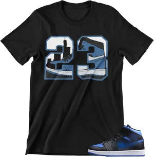 Shirt to Match Jordan 1 Purple Black Colors