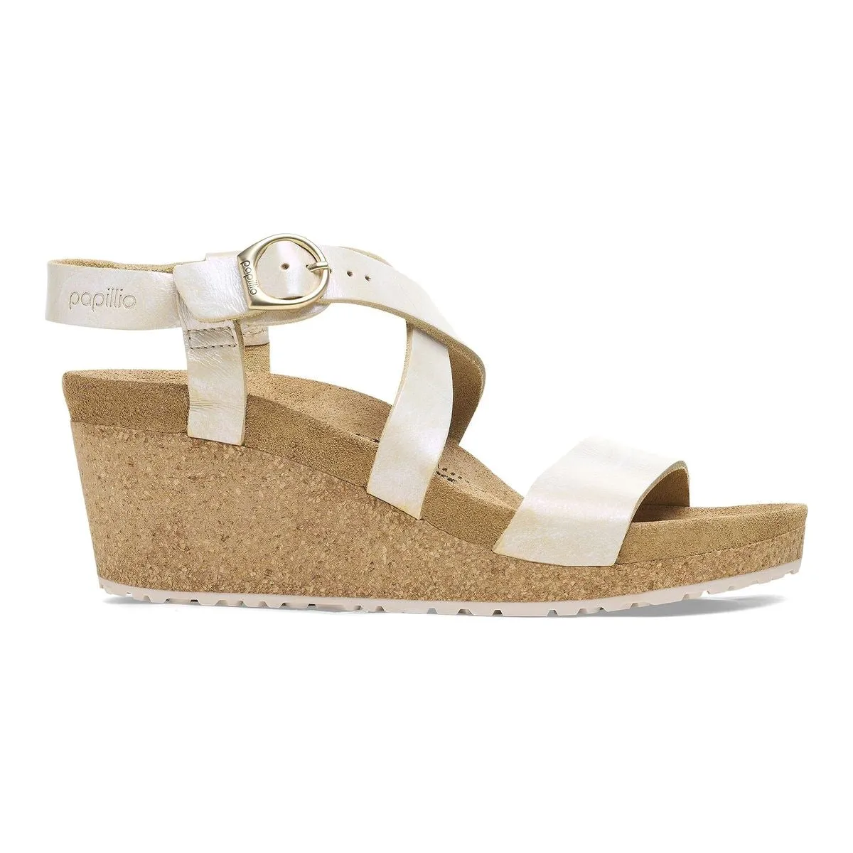 Sibyl Wedge Metallic Sandals