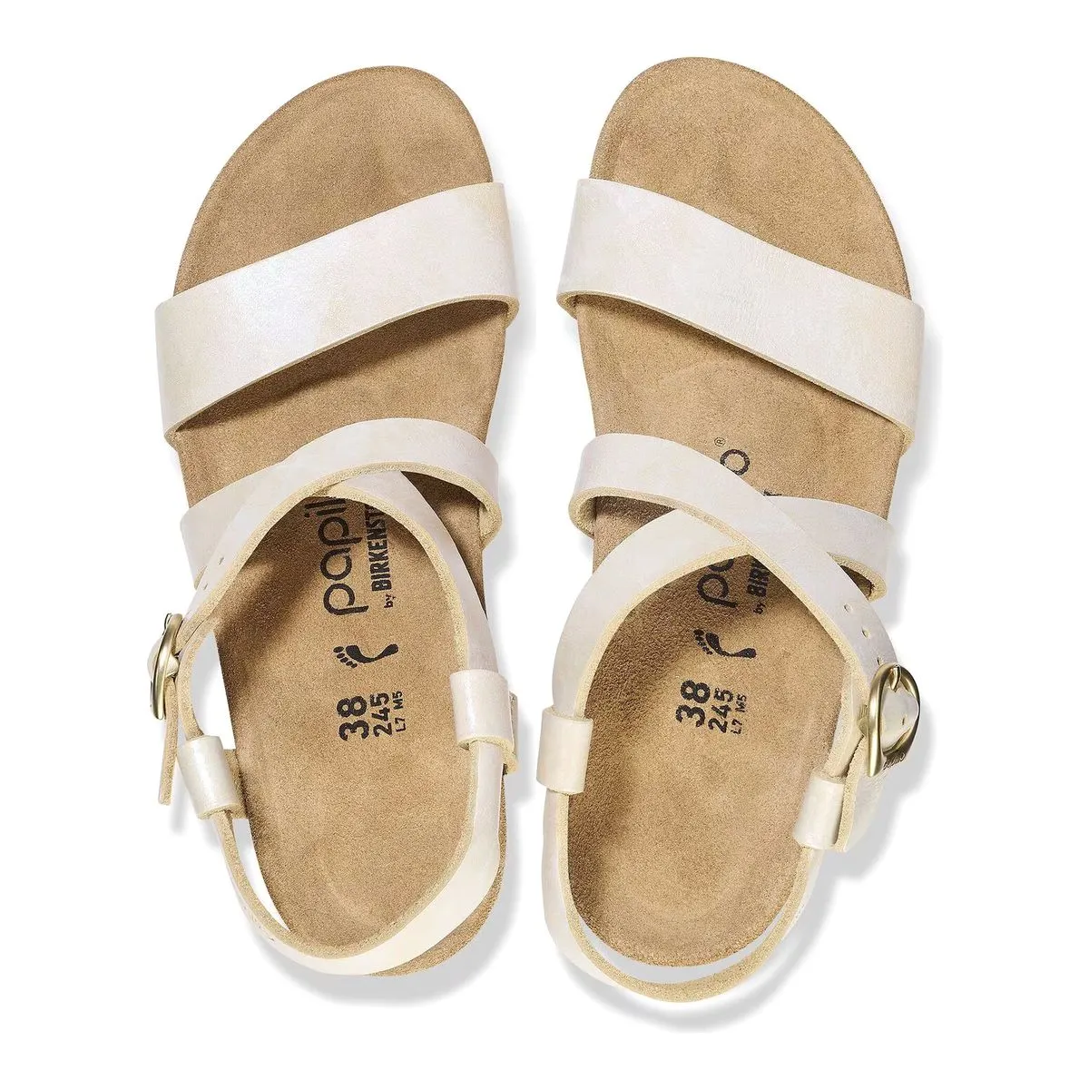 Sibyl Wedge Metallic Sandals