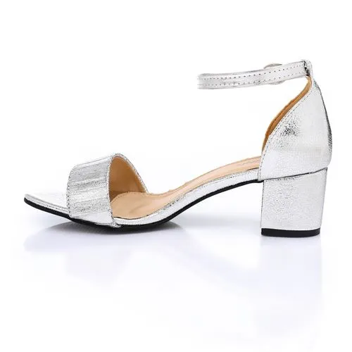 Silver Stylish Soiree Sandal