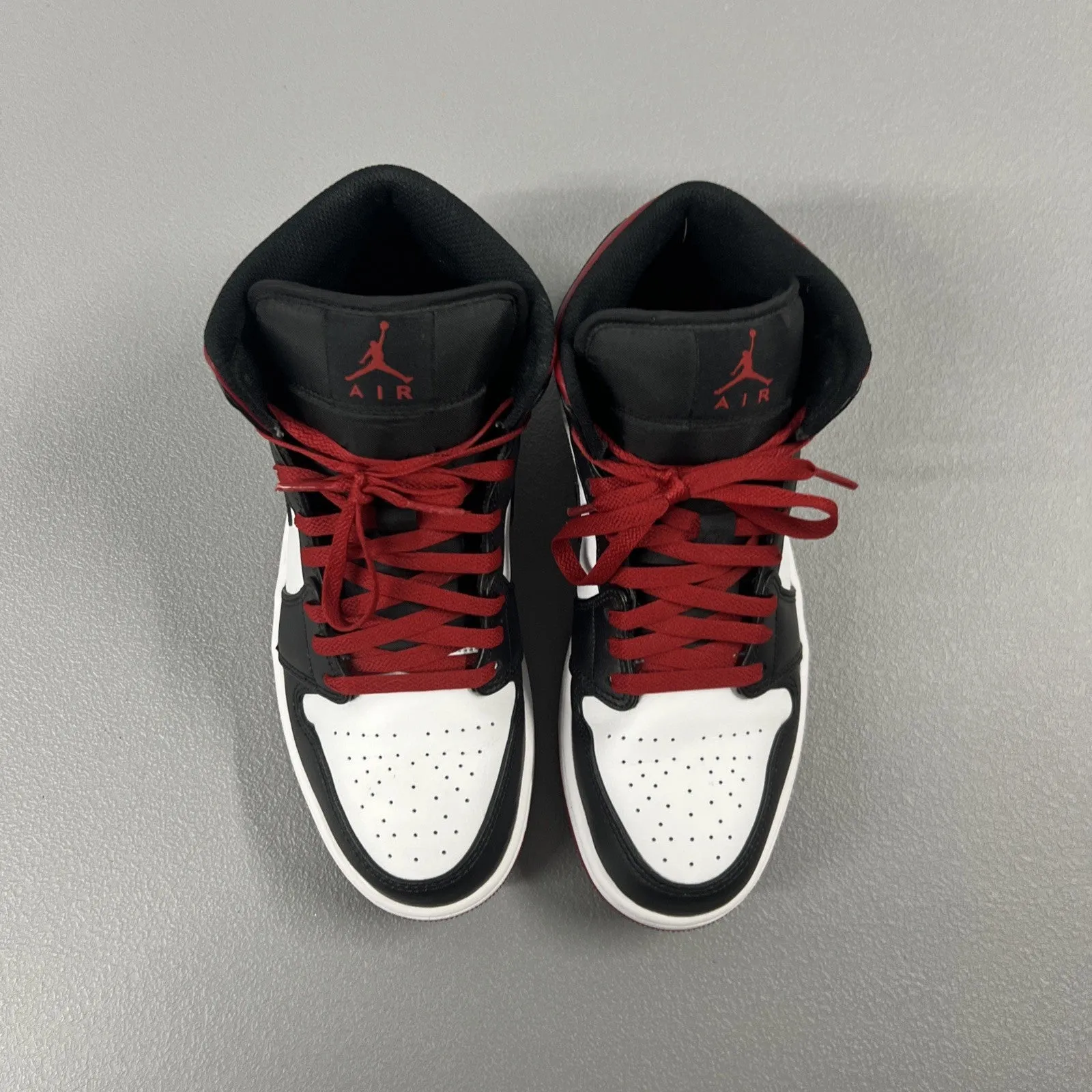 Size 9 - Air Jordan 1 Mid 'Gym Red Black Toe'