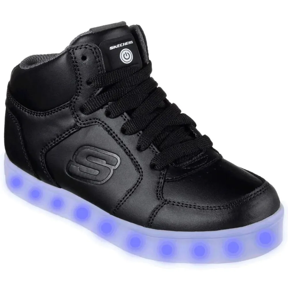 Skechers Kid's Energy Lights 90600 Hi-Top Sneaker