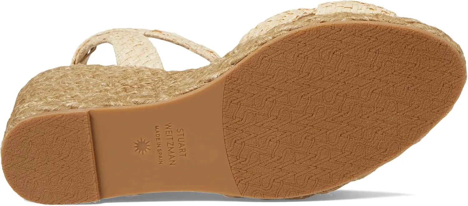 Stuart Weitzman Playa Espadrille Knot Wedge