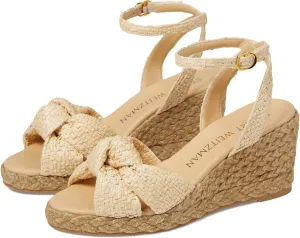Stuart Weitzman Playa Espadrille Knot Wedge