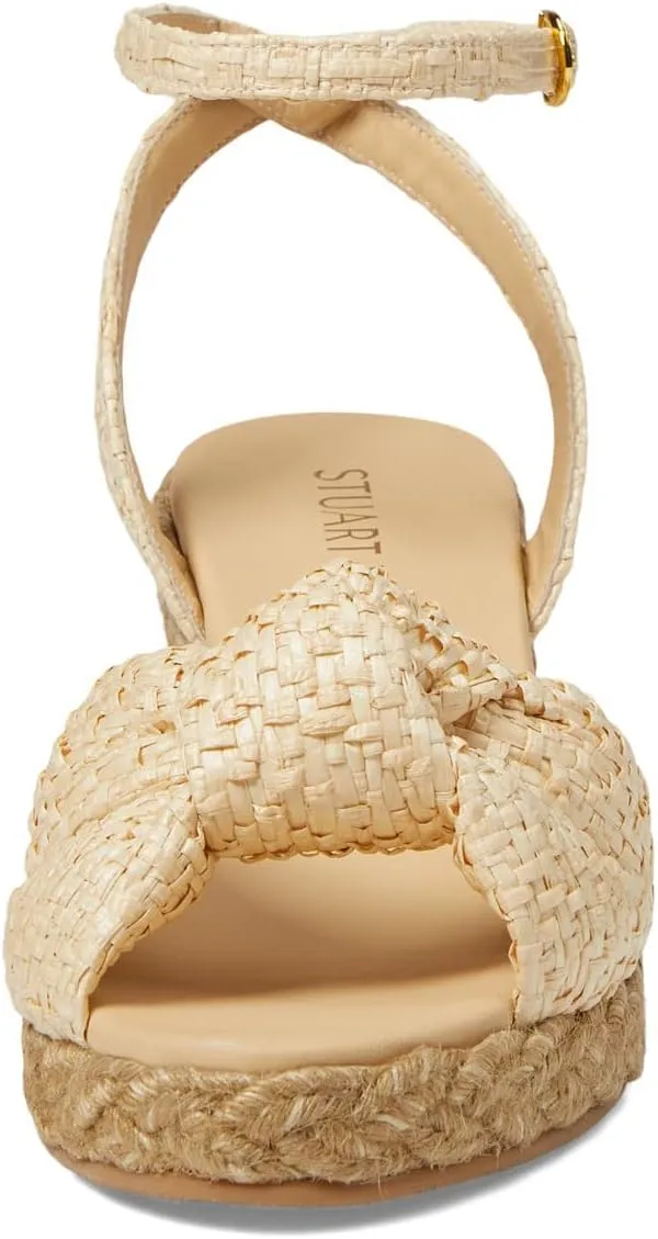 Stuart Weitzman Playa Espadrille Knot Wedge
