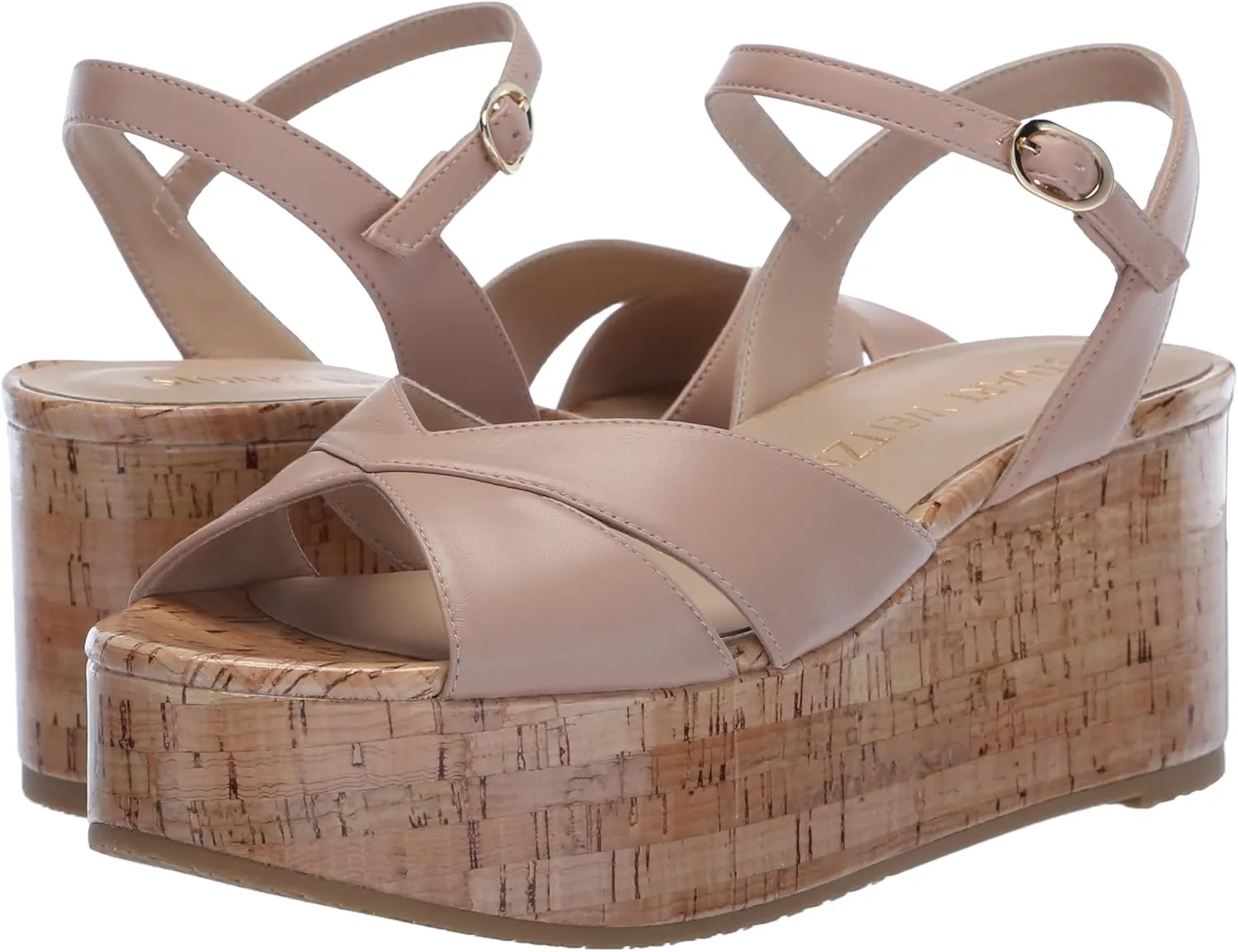 Stuart Weitzman Women's Carmen Midi Wedge Platform