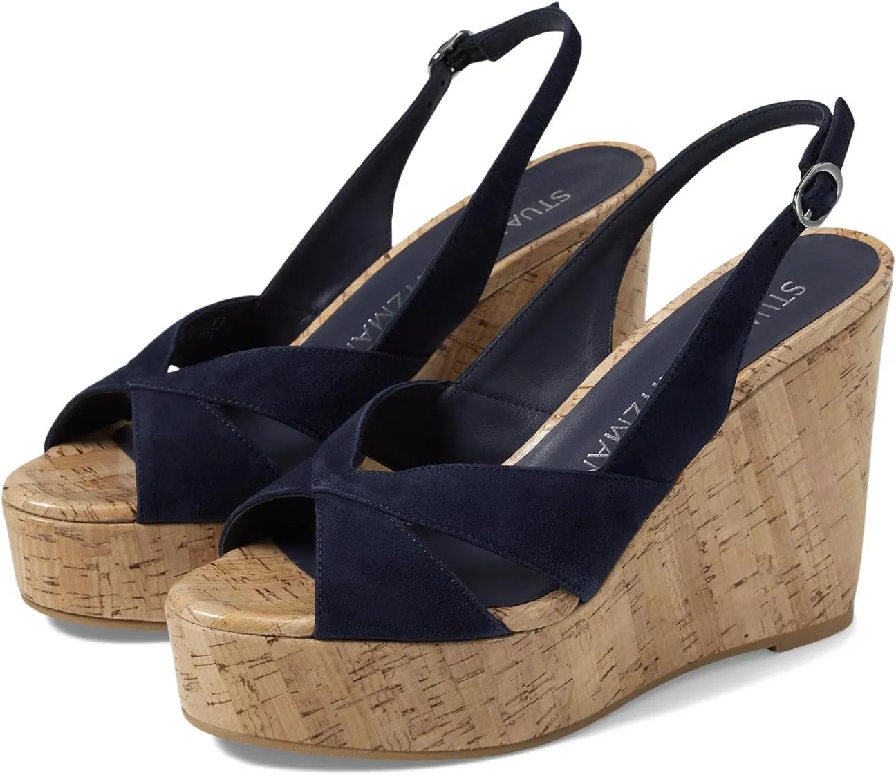 Stuart Weitzman Women's Carmen Wedge Platform