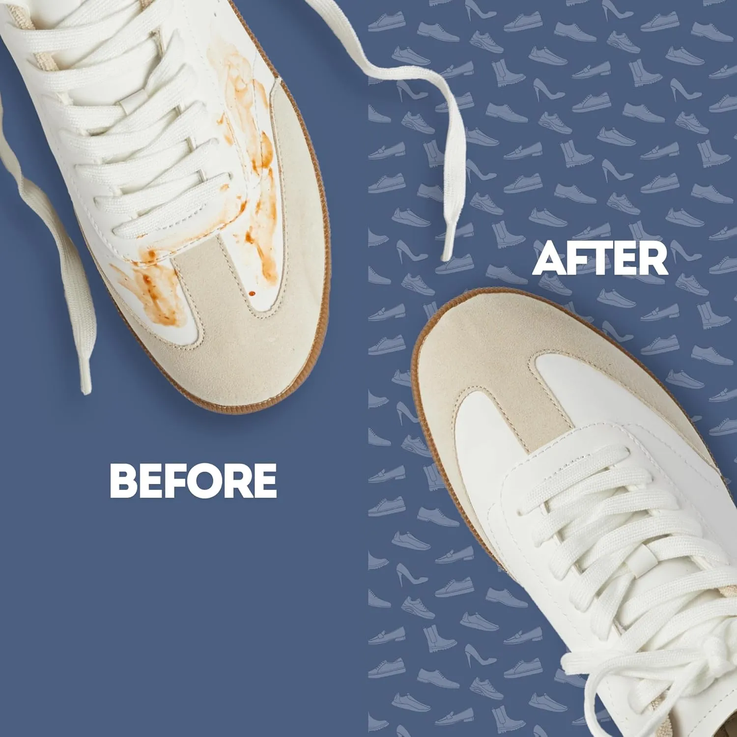 Swanky Shoe Cleaner Wipes - Leather and Sneaker Cleaner, Removes Dirt, Grime and Stains, Quick & Easy Shoe Sole and Boot Cleaning Wipes, Essential Shoe Cleaning Supplies - Soft Wipes, 90 Count