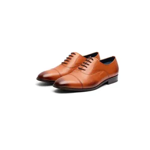 Tan Sharp Classic Captoe