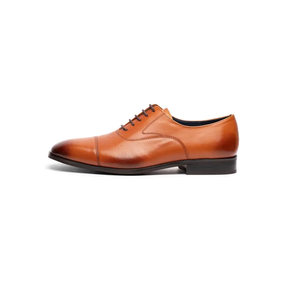 Tan Sharp Classic Captoe