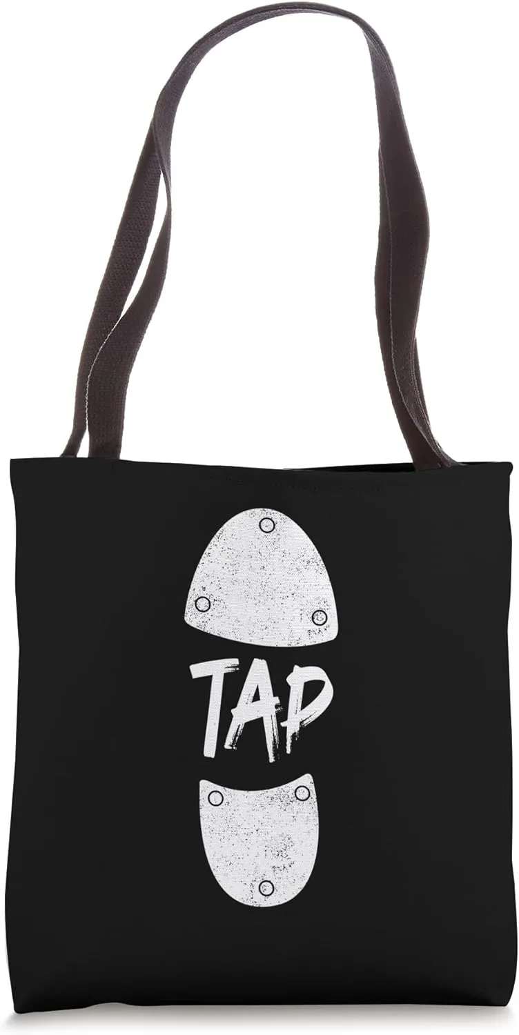 Tapping Tap Rhythmic Foot Stomping Tapper Tap Dancing Tote Bag