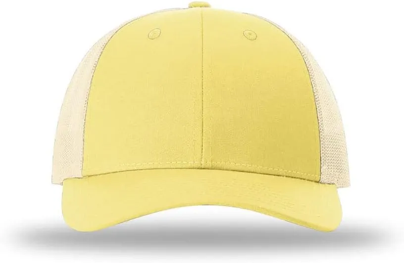 The Hat Pros | Richardson 115 Low-Profile Classic Trucker Snapback Hat Bundle with THP Hat & Clothing Brush