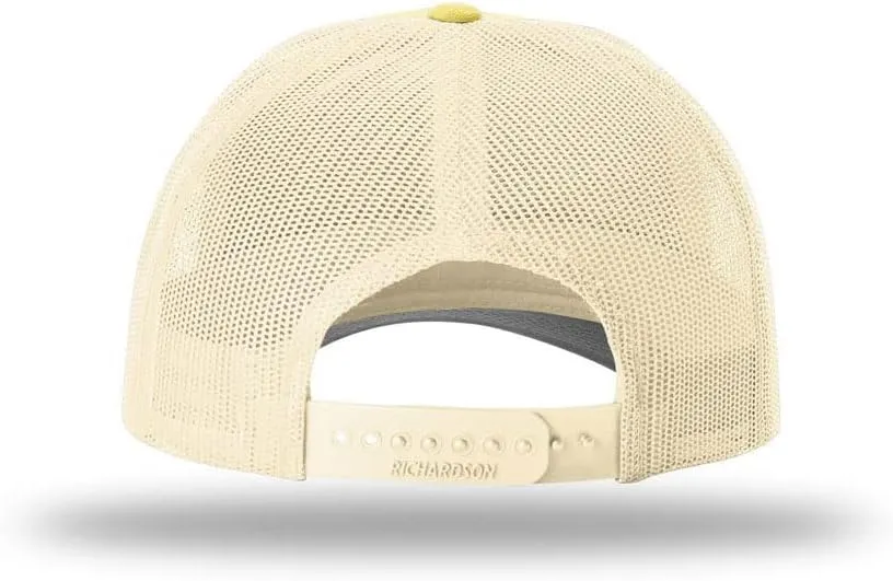 The Hat Pros | Richardson 115 Low-Profile Classic Trucker Snapback Hat Bundle with THP Hat & Clothing Brush