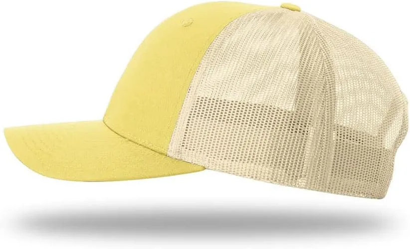 The Hat Pros | Richardson 115 Low-Profile Classic Trucker Snapback Hat Bundle with THP Hat & Clothing Brush