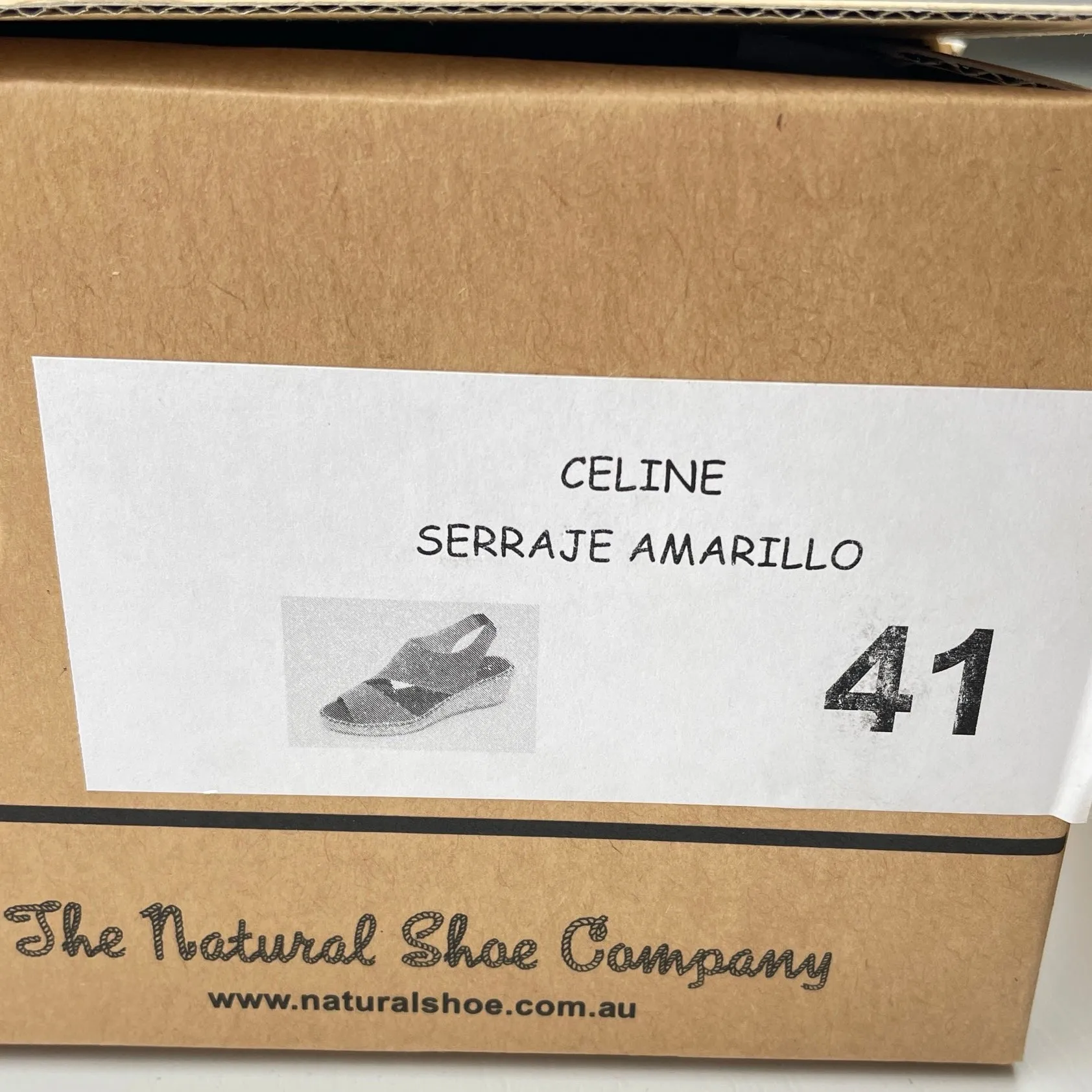 The Natural Shoe mustard suede leather espadrille wedge sandals, Made in Spain, EU 41, size 10, BNWT
