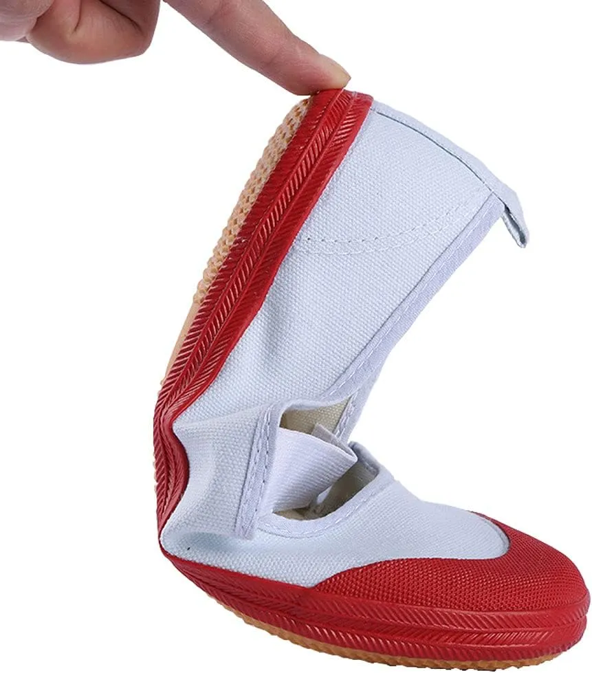 Tkieio Cosplay Shoes Nene Yashiro Cosplay Shoes Prop White-red Dance Shoes Halloween
