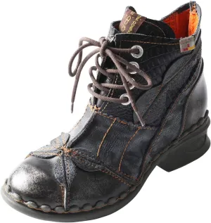 TMA EYES Brand Washed Leather Oxford Women's Boots Mother Shoes