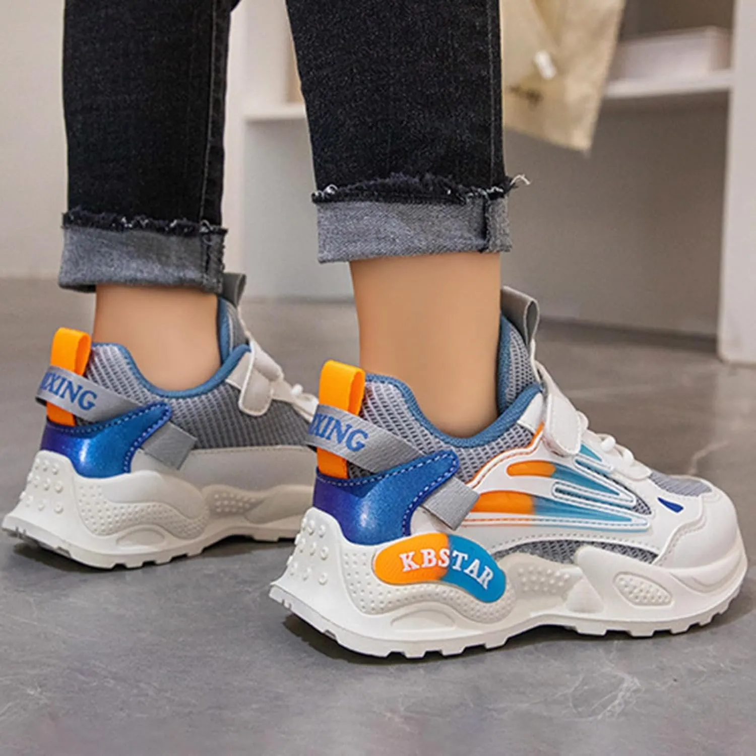 Toddler Big Kids Shoes Boys Girls Breathable Sneakers Athletic Running Shoes Casual White Sports Kid Girl