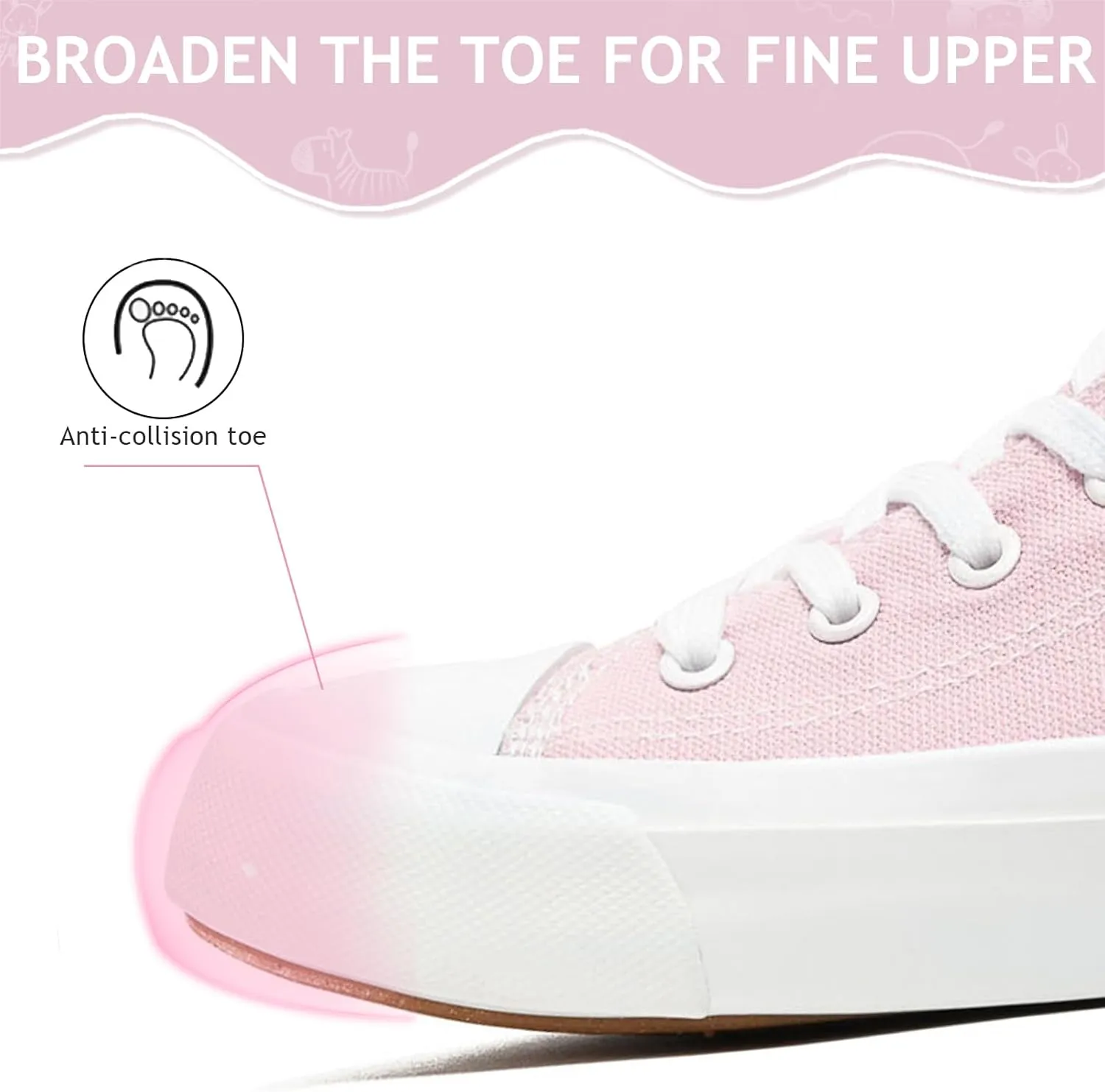 Toddler Sneakers for Girls Boys High Top Kids Lace Up Canvas Fashion Shoes Comfortable Classic Casual Running Walking Shoe