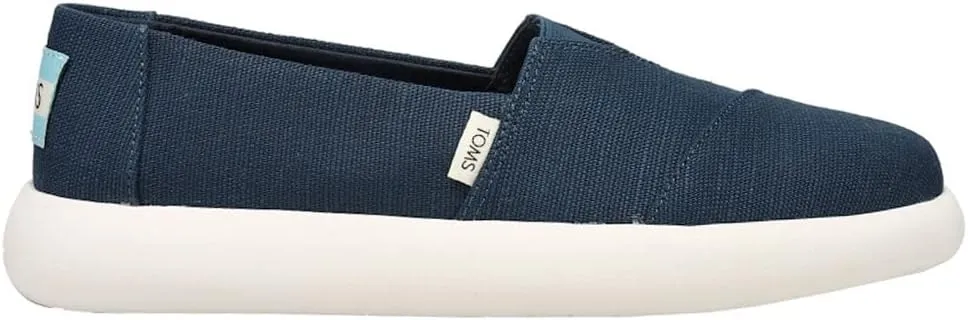 TOMS Alpargata Mallow Shoe - Women's, Blue Heritage Canvas, 6.5