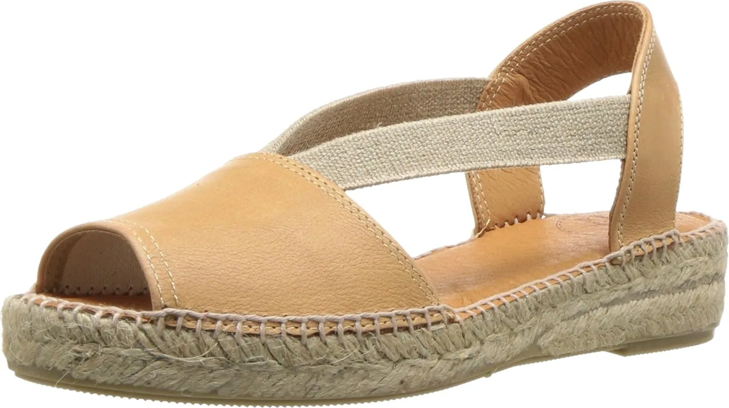 TONI PONS ETNA - Espadrille for Women in Smooth Shades made of leather.
