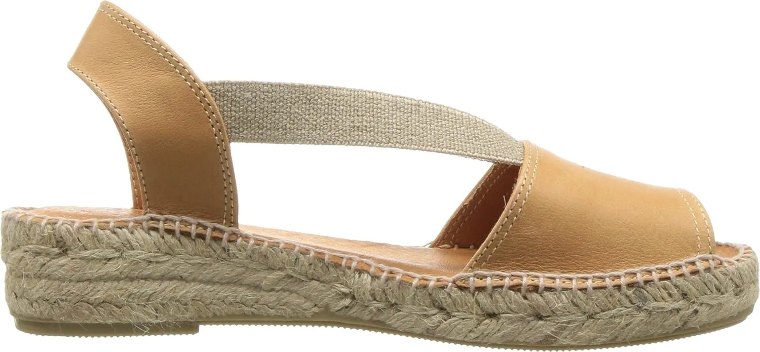 TONI PONS ETNA - Espadrille for Women in Smooth Shades made of leather.