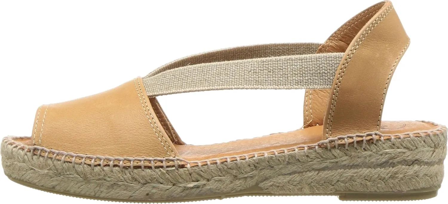 TONI PONS ETNA - Espadrille for Women in Smooth Shades made of leather.