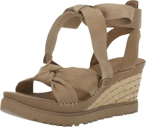 UGG Women's Ileana Wrap Espadrille Wedge Sandal