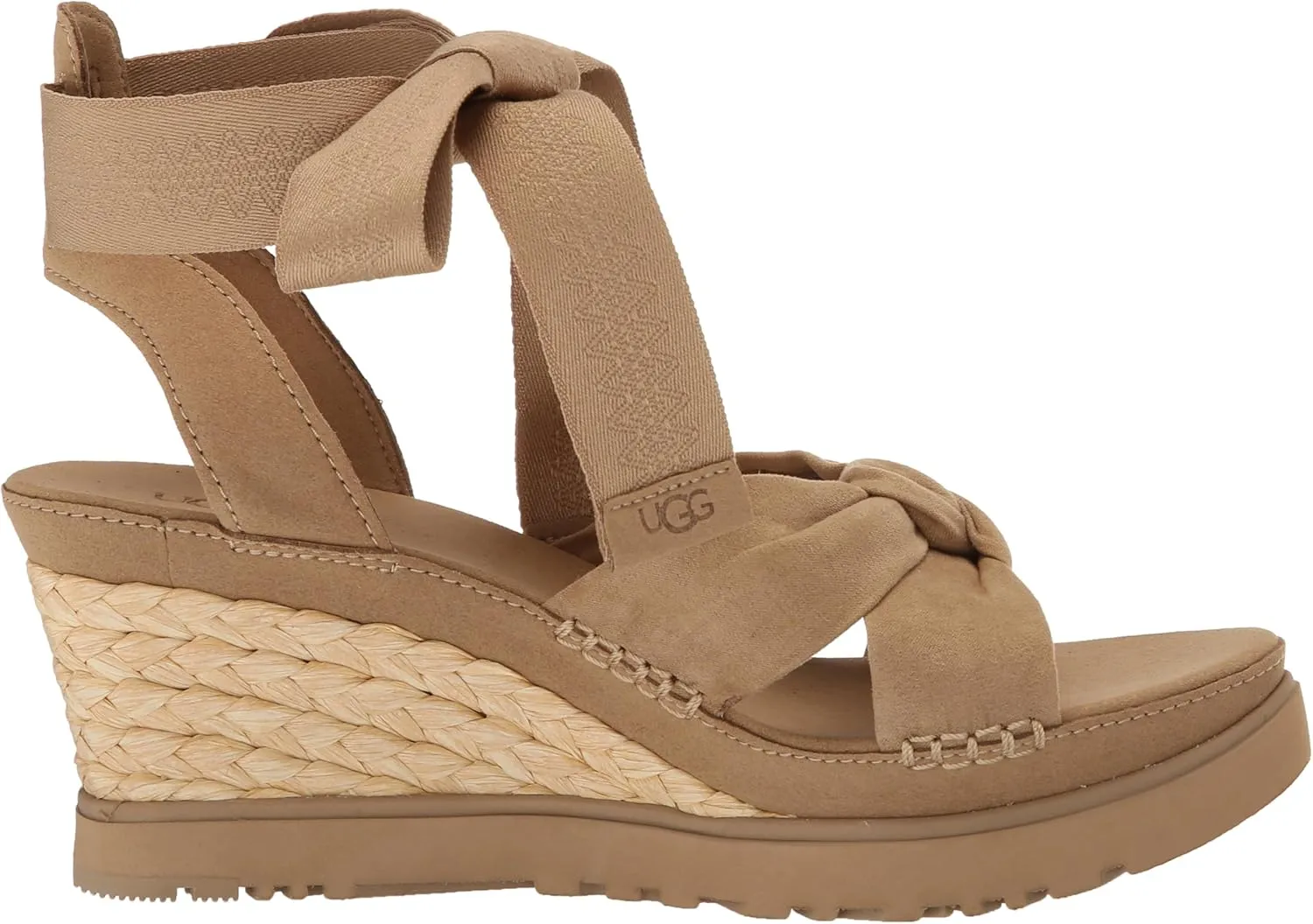 UGG Women's Ileana Wrap Espadrille Wedge Sandal