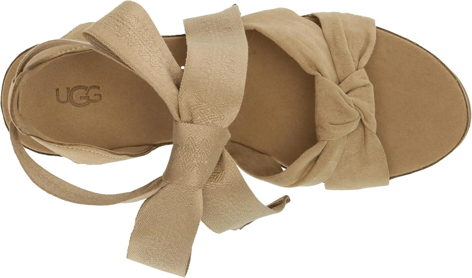 UGG Women's Ileana Wrap Espadrille Wedge Sandal