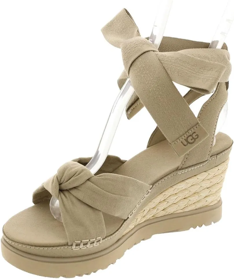 UGG Women's Ileana Wrap Espadrille Wedge Sandal