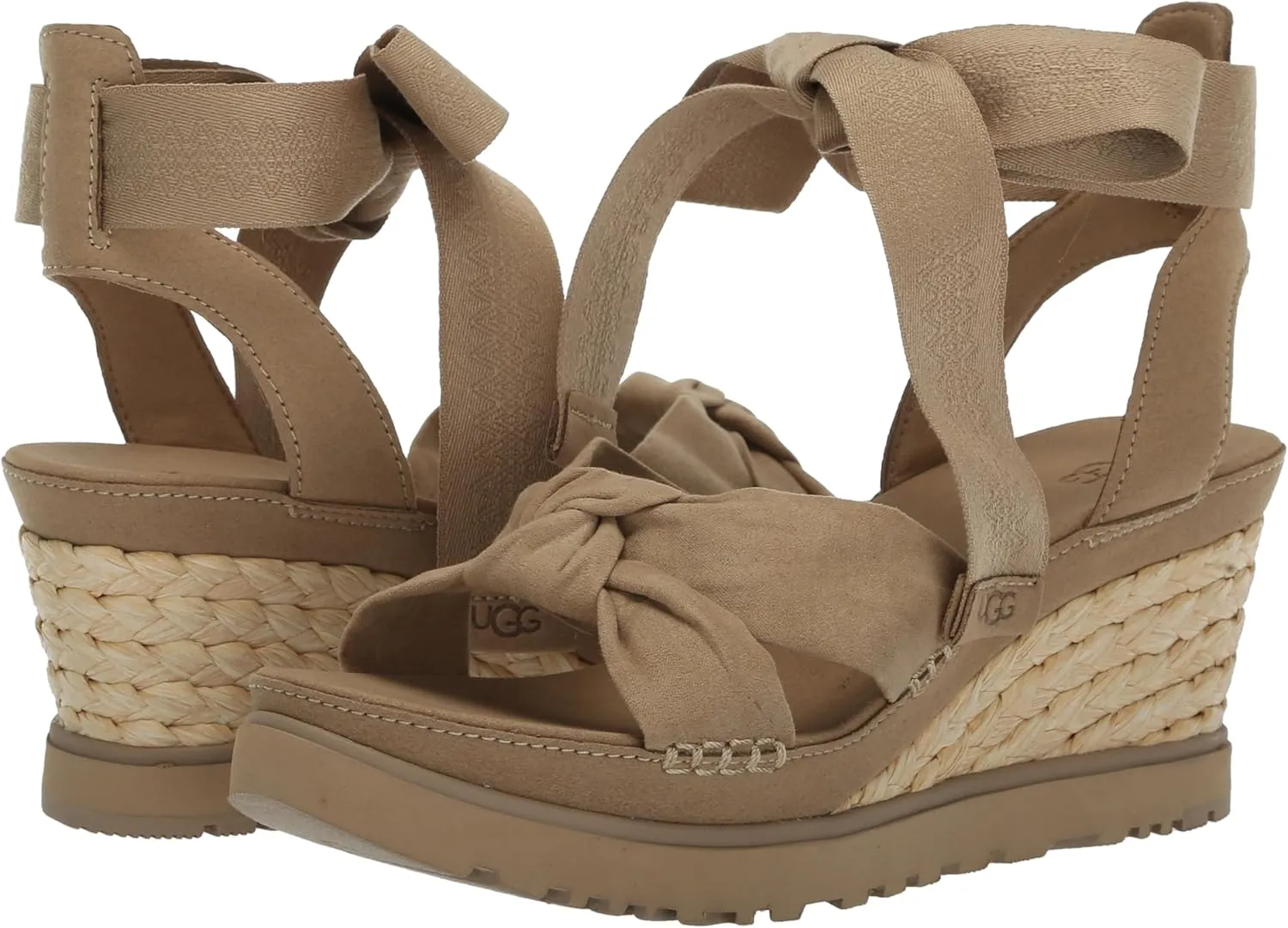 UGG Women's Ileana Wrap Espadrille Wedge Sandal