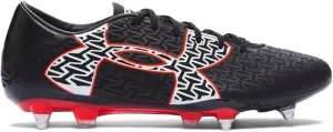 Under Armour Men's UA ClutchFit? Force 2.0 Hybrid Black/Rocket Red/White Sneaker