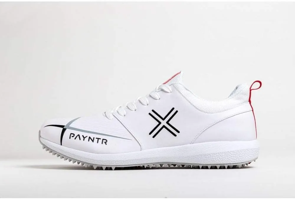 Unisex-Adult Classic V Pimple-White & Blue Cricket Shoes-US9/UK8
