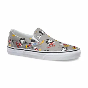 Vans Disney Classic Slip-On Mickey Mouse Shoe Frost Gray