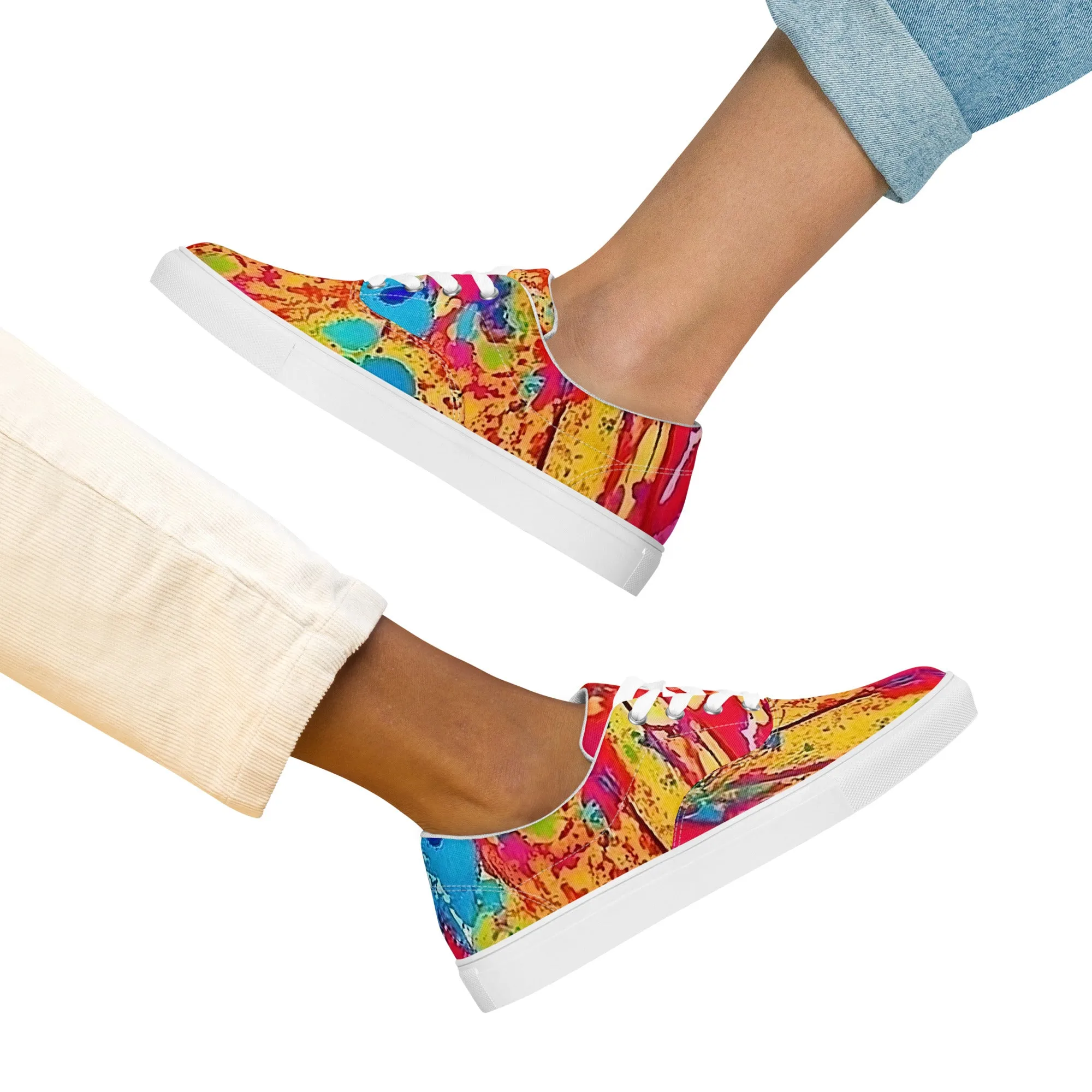 Vibrant Drip -Womens Shoe