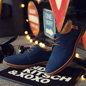 Vincent Oxford Shoes | Classic Suede Oxford Shoes for Men