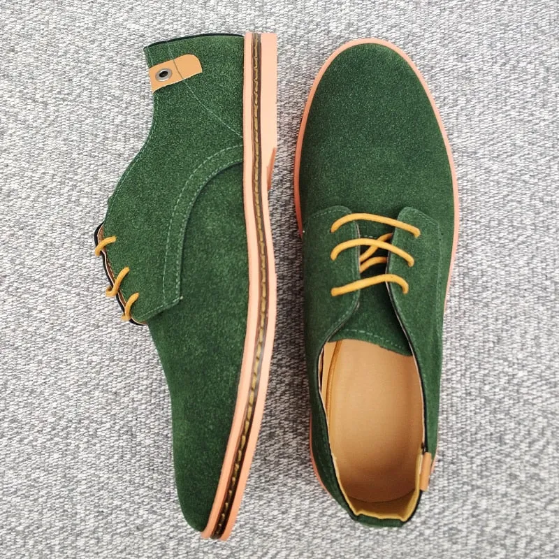 Vincent Oxford Shoes | Classic Suede Oxford Shoes for Men