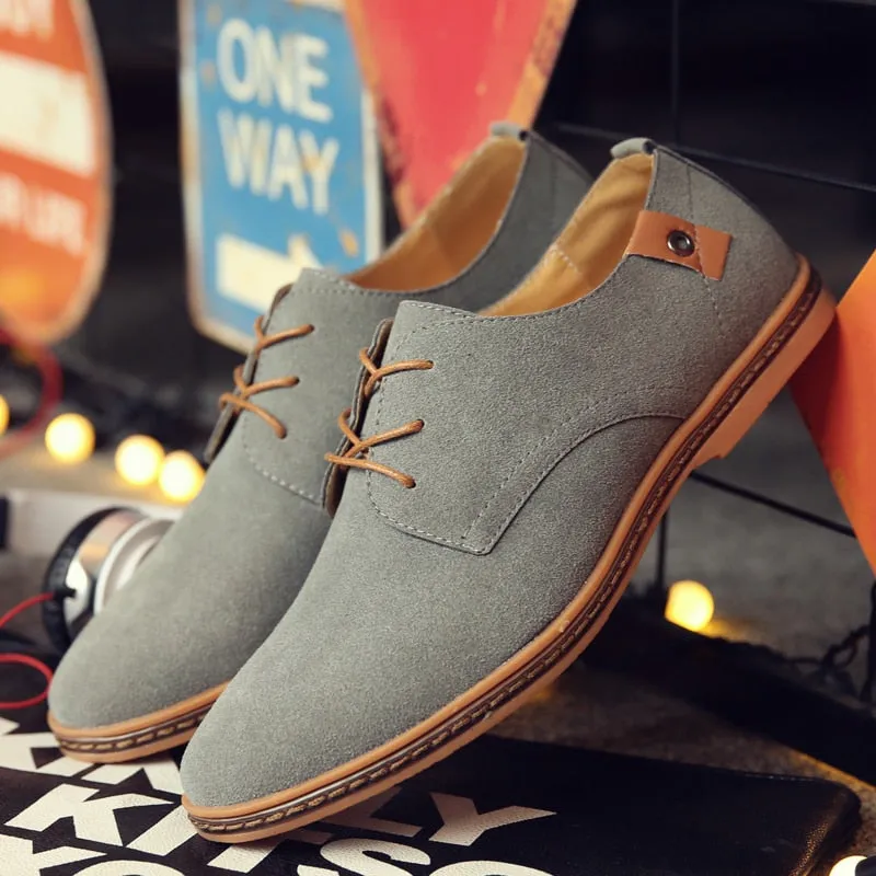 Vincent Oxford Shoes | Classic Suede Oxford Shoes for Men