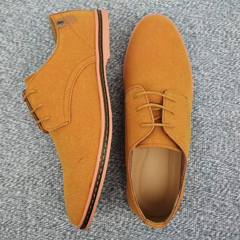 Vincent Oxford Shoes | Classic Suede Oxford Shoes for Men