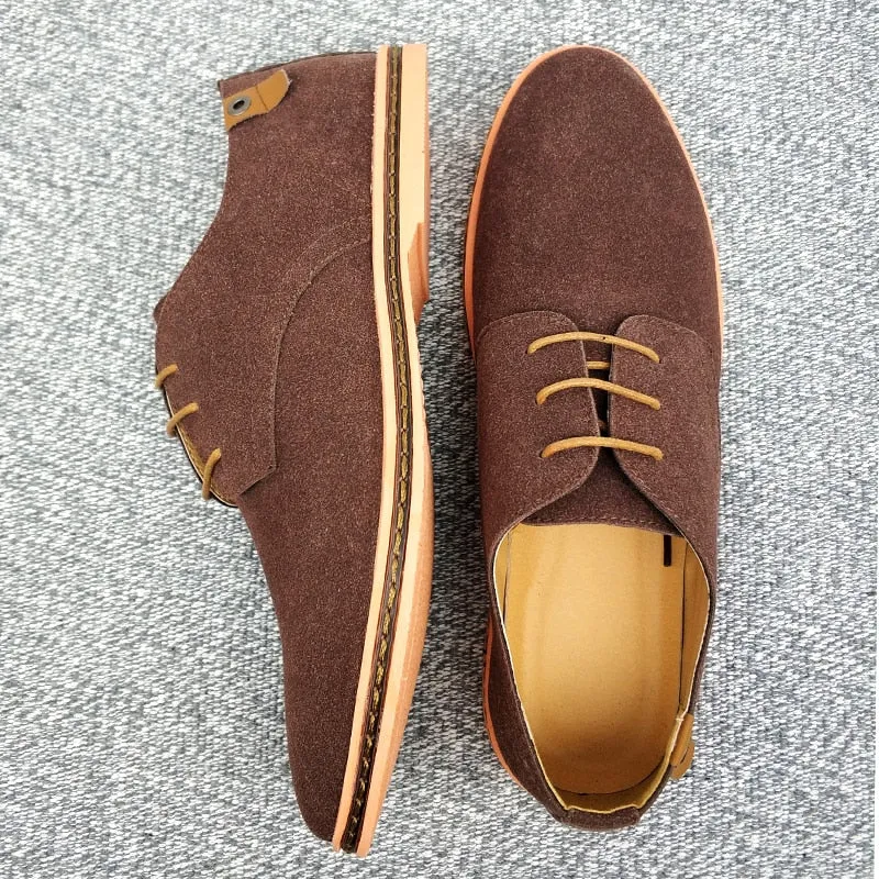 Vincent Oxford Shoes | Classic Suede Oxford Shoes for Men