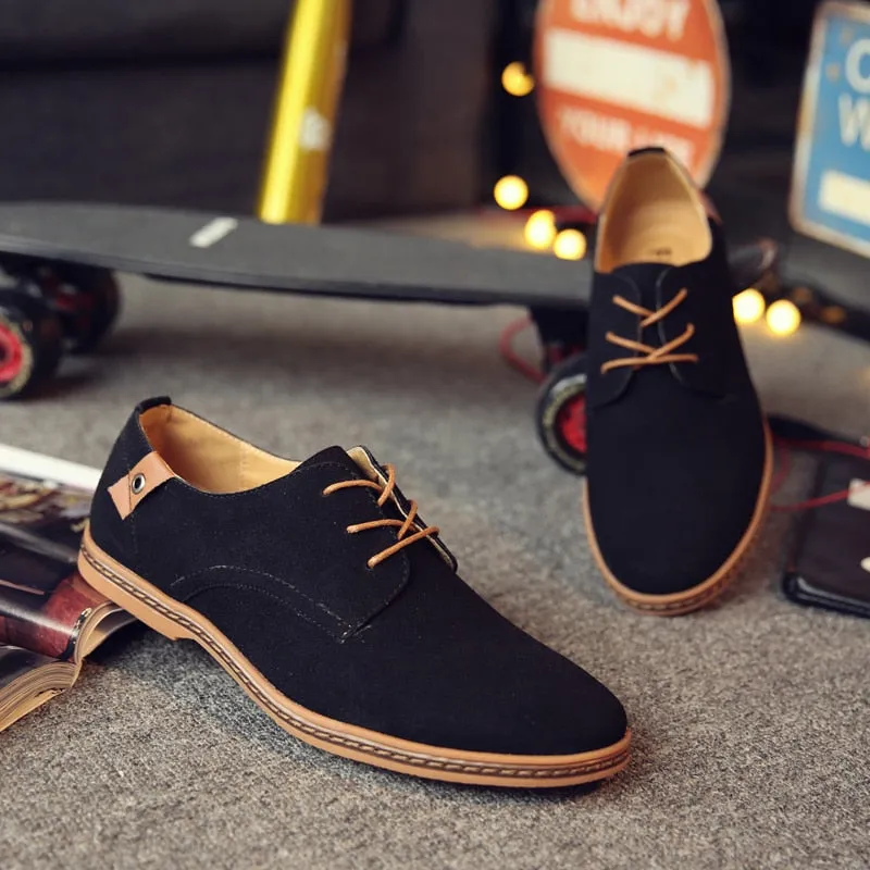 Vincent Oxford Shoes | Classic Suede Oxford Shoes for Men