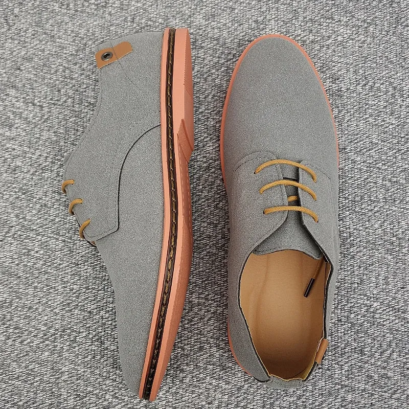 Vincent Oxford Shoes | Classic Suede Oxford Shoes for Men
