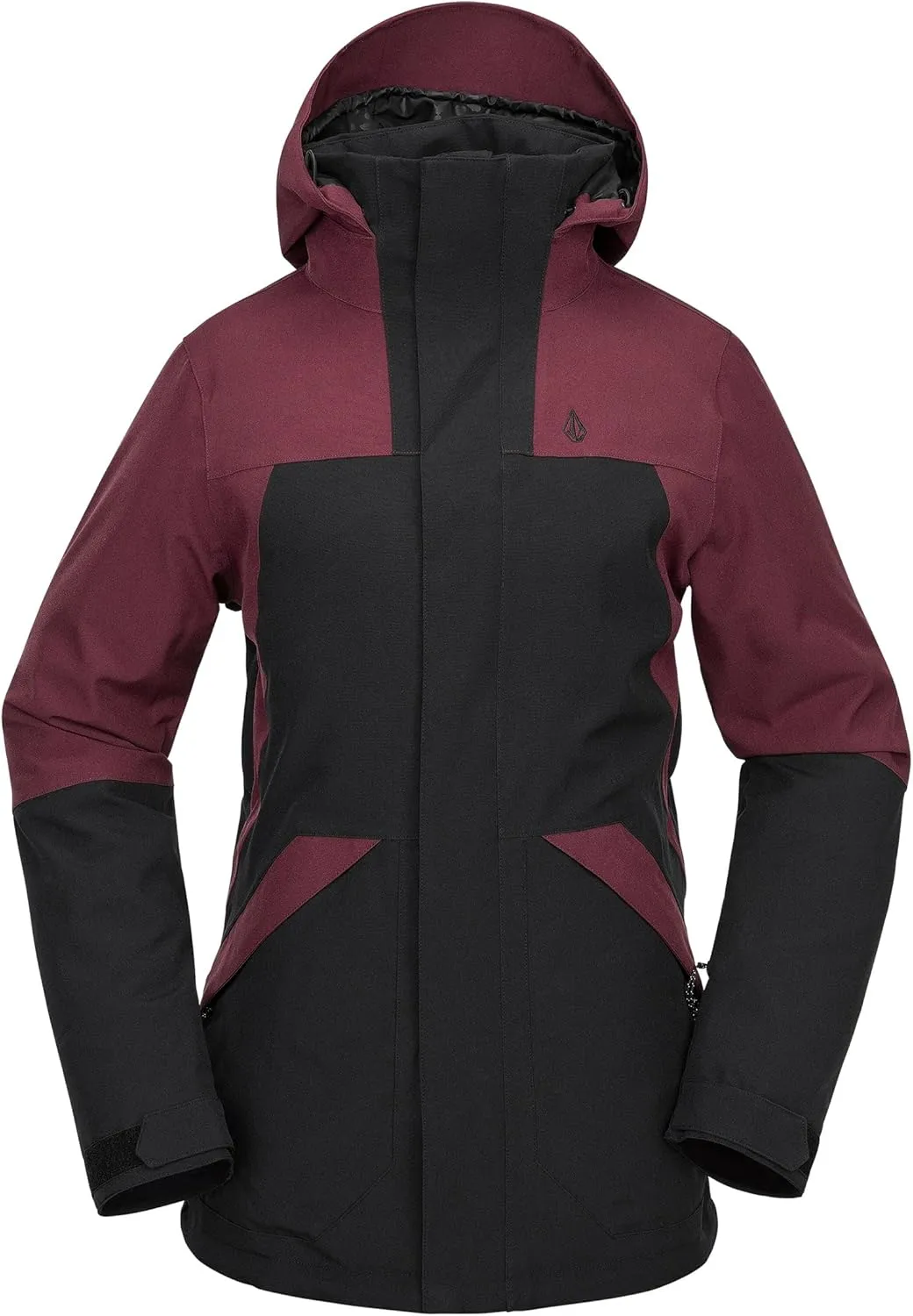 Volcom Women's Shelter 3D Stretch Relaxed Fit Mid Length Snowboard Jacket