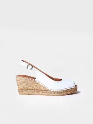 Wedge espadrilles peep toe style - CROACIA